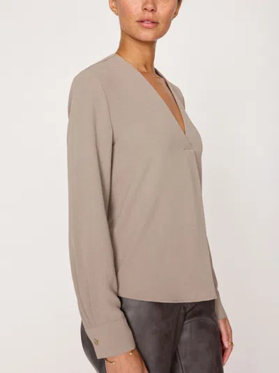 Brochu Walker The Elena Blouse In Farrow
