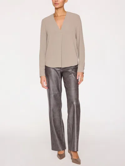 Brochu Walker The Elena Blouse In Farrow