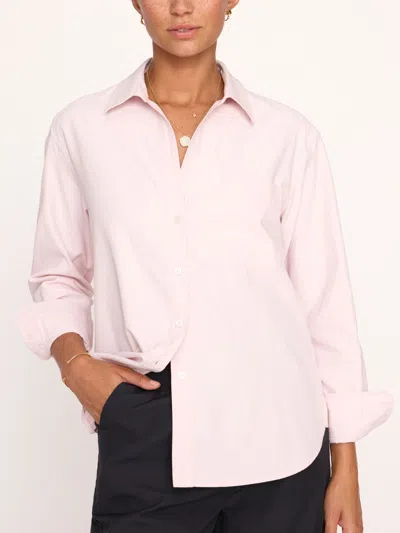 Brochu Walker The Everyday Shirt In Rose Quartz