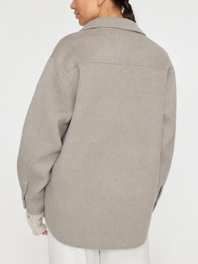 Brochu Walker The Ezra Shirt Jacket In Briam Mélange