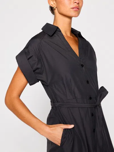 Brochu Walker Fia Belted Dress In Washed Black
