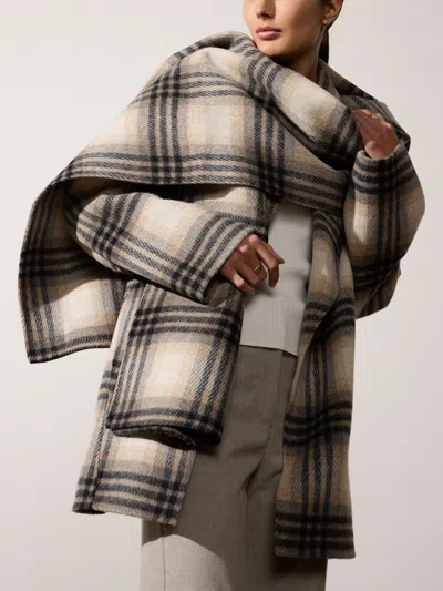 Brochu Walker Finley Plaid Coat In Heritage Plaid