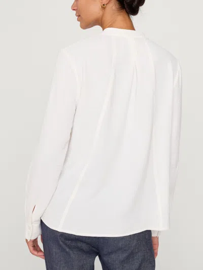Brochu Walker The Galey Blouse In Salt White