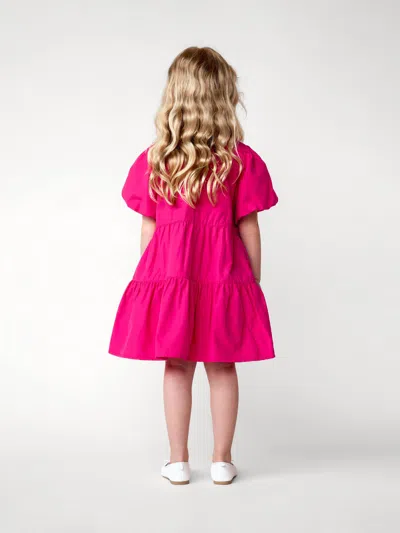 Brochu Walker The Girls Havana Mini Dress In Hot Pink