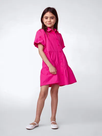 Brochu Walker The Girls Havana Mini Dress In Hot Pink