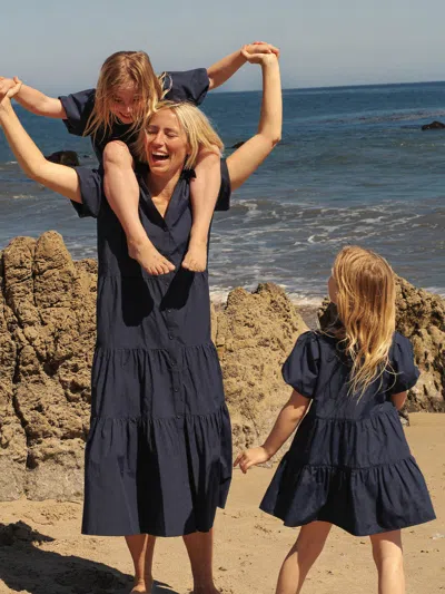Brochu Walker The Girls Havana Mini Dress In Navy