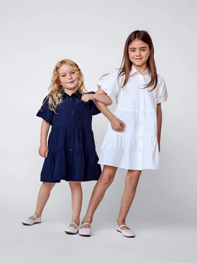 Brochu Walker The Girls Havana Mini Dress In Navy