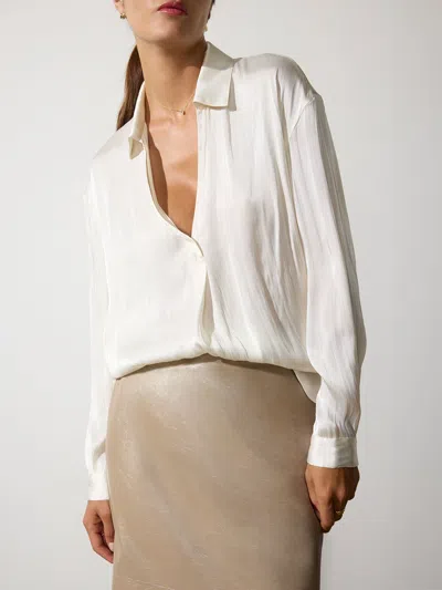 Brochu Walker The Hailee Blouse In Ivory
