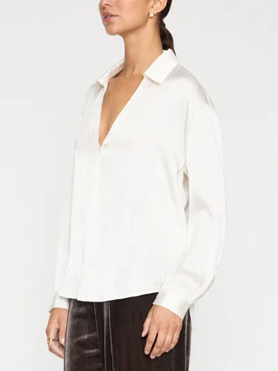 Brochu Walker The Hailee Blouse In Ivory