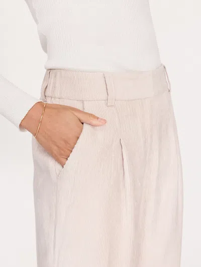 Brochu Walker The Harlow Pant In Perle