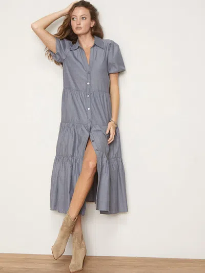 Brochu Walker The Havana Dress In Washed Slate