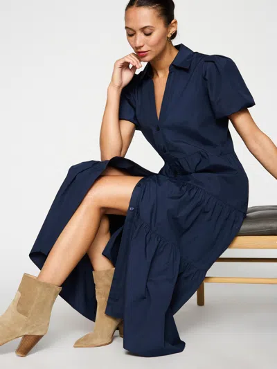 Brochu Walker The Havana Dress In Navy