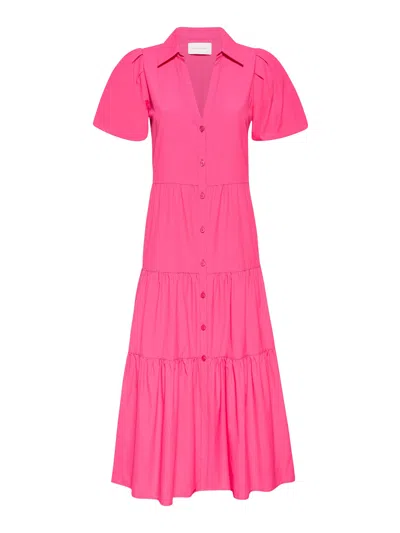 Brochu Walker The Havana Dress In Hot Pink