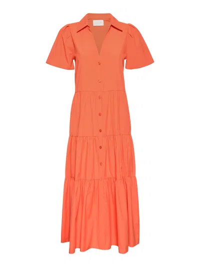 Brochu Walker Havana Dress In Tangerine