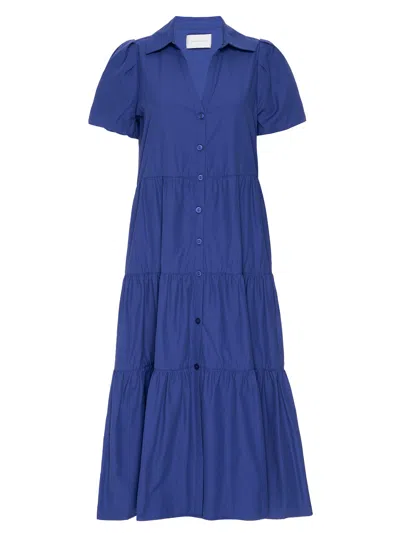 Brochu Walker The Havana Dress In Cobalt