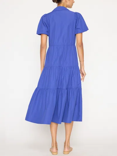 Brochu Walker The Havana Dress In Cobalt