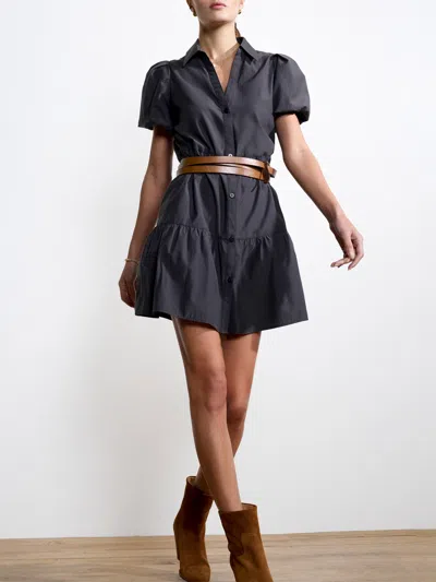 Brochu Walker The Havana Mini Dress In Washed Black