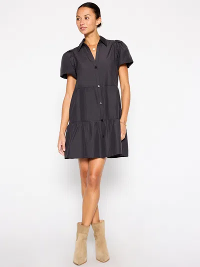 Brochu Walker The Havana Mini Dress In Washed Black