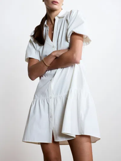 Brochu Walker The Havana Mini Dress In Ivory