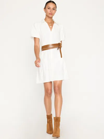 Brochu Walker The Havana Mini Dress In Ivory
