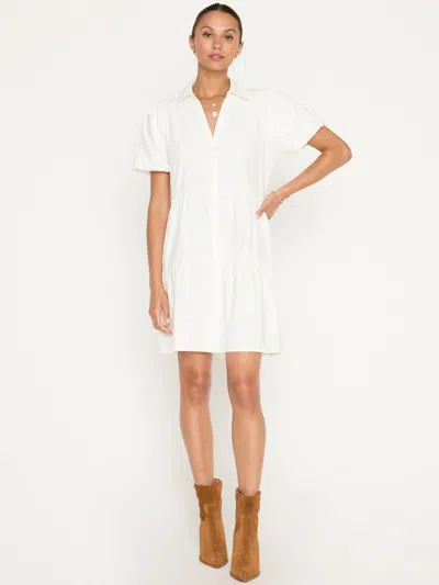 Brochu Walker The Havana Mini Dress In Ivory