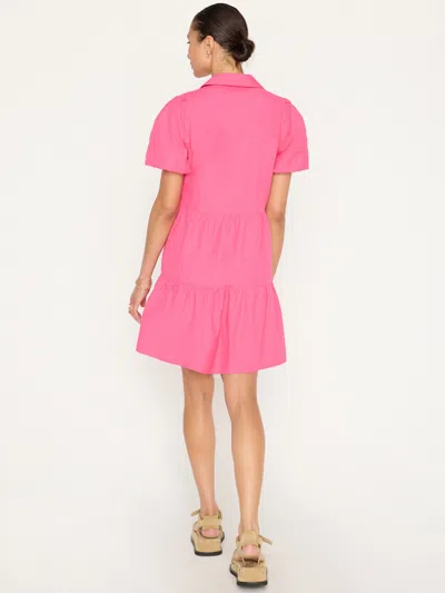 Brochu Walker The Havana Mini Dress In Hot Pink