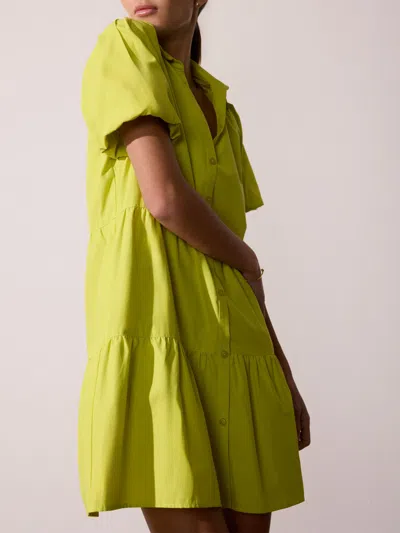 Brochu Walker The Havana Mini Dress In Zest