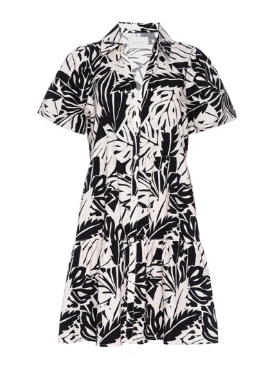 Brochu Walker The Havana Mini Dress In Palm Combo