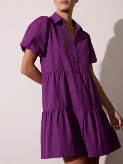 Brochu Walker The Havana Mini Dress In Violetta