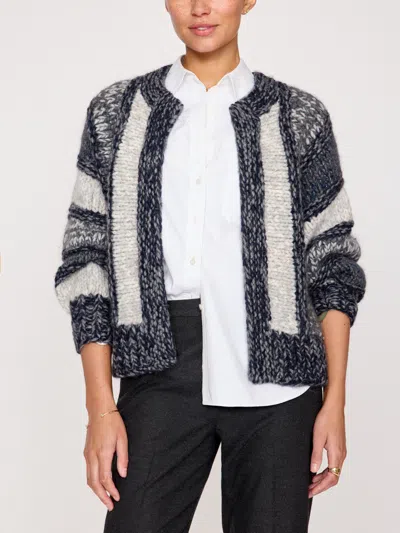 Brochu Walker The Illia Handknit Cardigan In Cosmos Combo
