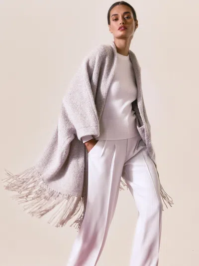 Brochu Walker The Jens Poncho Wrap In Dusk Mélange