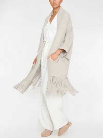 Brochu Walker The Jens Poncho Wrap In Dusk Mélange