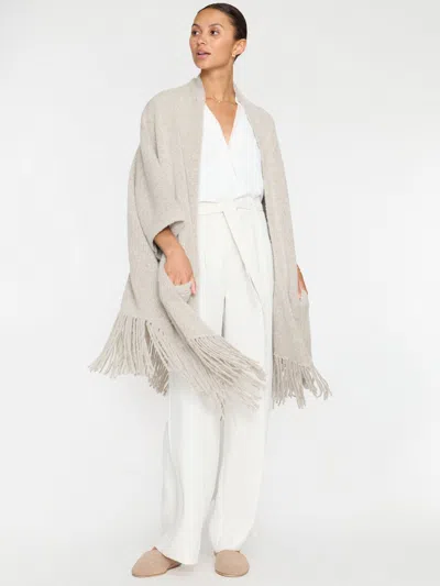 Brochu Walker The Jens Poncho Wrap In Dusk Mélange