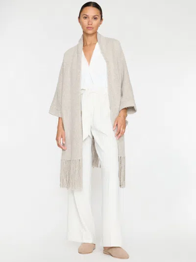 Brochu Walker The Jens Poncho Wrap In Dusk Mélange