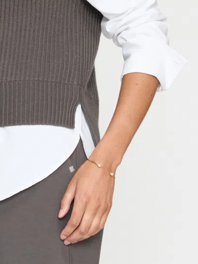 Brochu Walker The Joni Layered Looker In Hunter With White