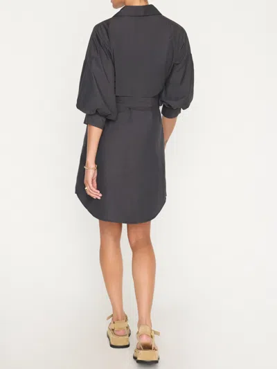 Brochu Walker The Kate Belted Dress In Washed Black