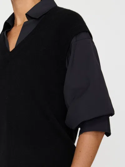 Brochu Walker The Kate Shirt Looker In Black Onyx With Black