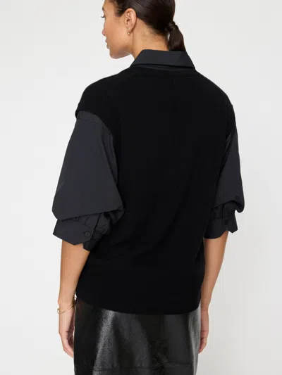 Brochu Walker The Kate Shirt Looker In Black Onyx With Black