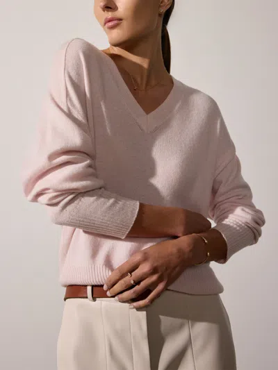 BROCHU WALKER THE LEIA VEE SWEATER 