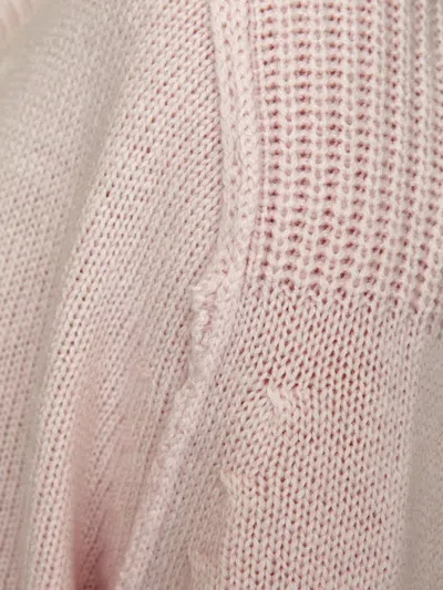 Brochu Walker The Looker Layered V-neck In Paloma With White Underlayer
