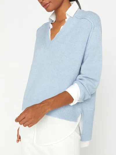 BROCHU WALKER THE LOOKER LAYERED V-NECK 