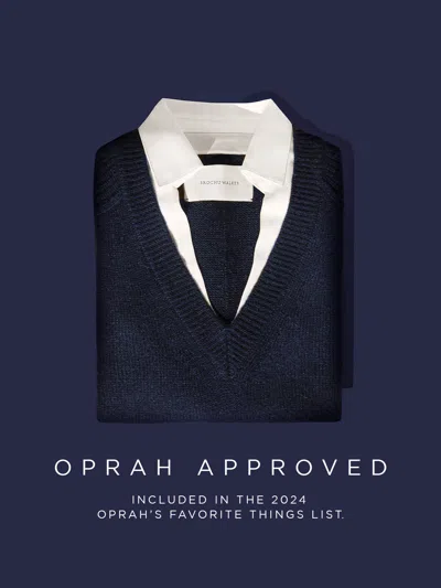 Brochu Walker The Looker Layered V-neck In Navy