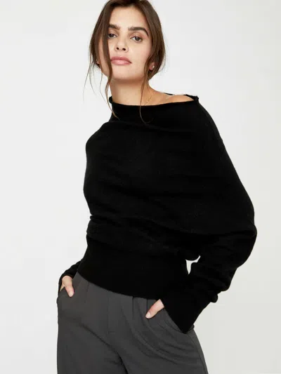 Brochu Walker The Lori Off Shoulder In Black Onyx
