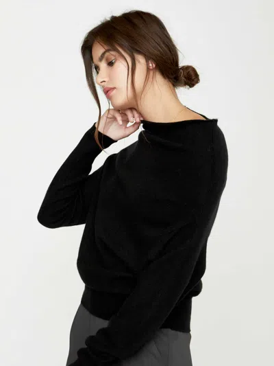 Brochu Walker The Lori Off Shoulder In Black Onyx