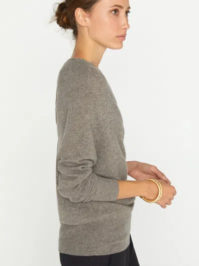 Brochu Walker The Lori Off Shoulder In Otter Melange