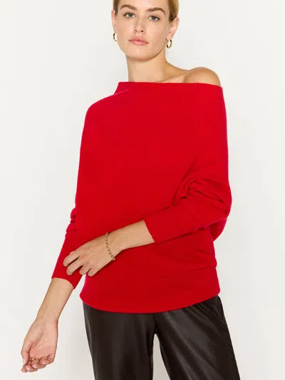 Brochu Walker The Lori Off Shoulder In Rouge