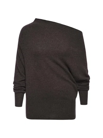Brochu Walker The Lori Off Shoulder In Carob Mélange