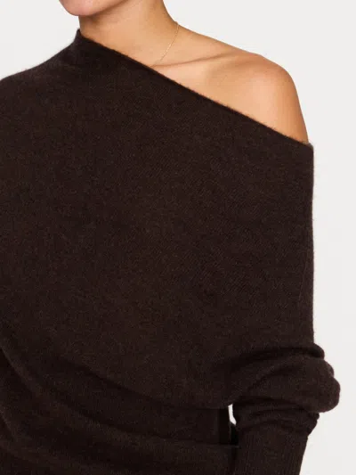 Brochu Walker The Lori Off Shoulder In Carob Mélange