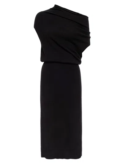 Brochu Walker The Lori Sleeveless Dress In Black Onyx