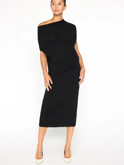 Brochu Walker The Lori Sleeveless Dress In Black Onyx